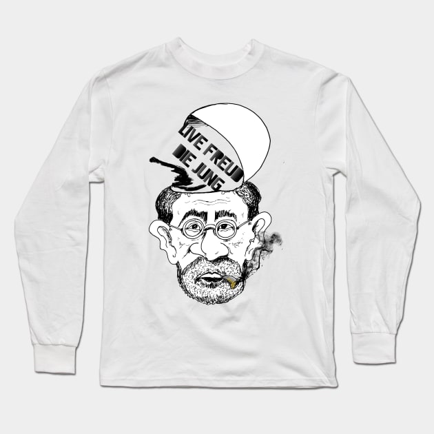 LIVE FREUD DIE JUNG Long Sleeve T-Shirt by LanaBanana